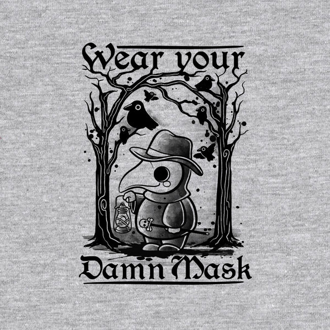 Wear Your Damn Mask-mens heavyweight tee-NemiMakeit