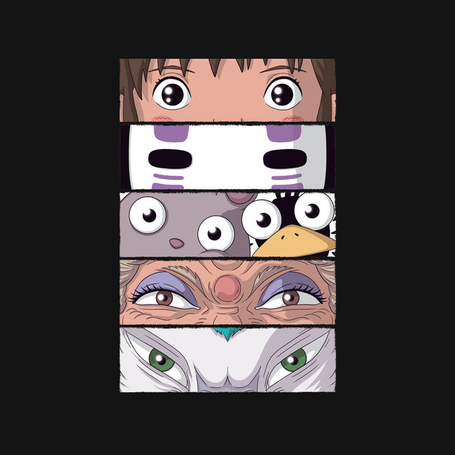 Spirited Eyes-unisex basic tee-danielmorris1993