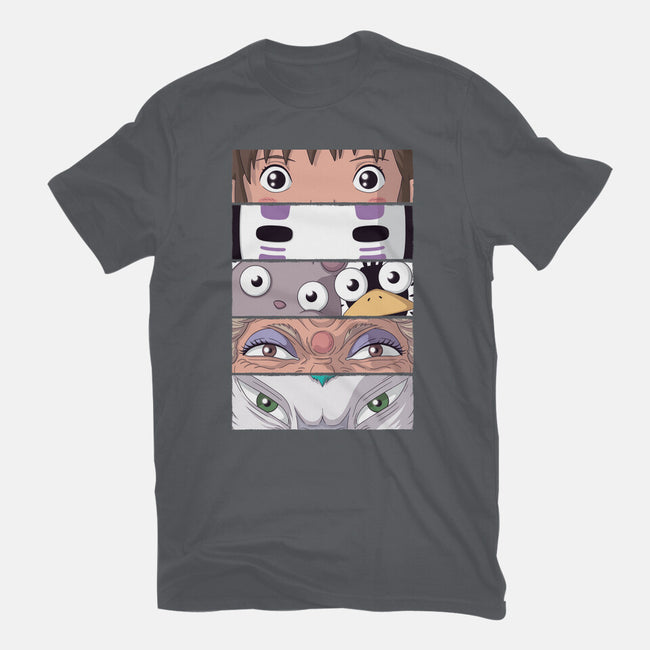 Spirited Eyes-unisex basic tee-danielmorris1993