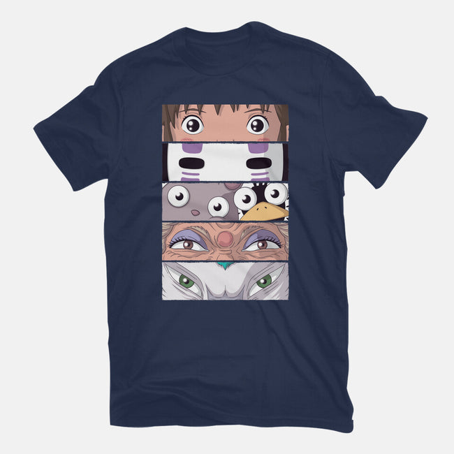 Spirited Eyes-unisex basic tee-danielmorris1993