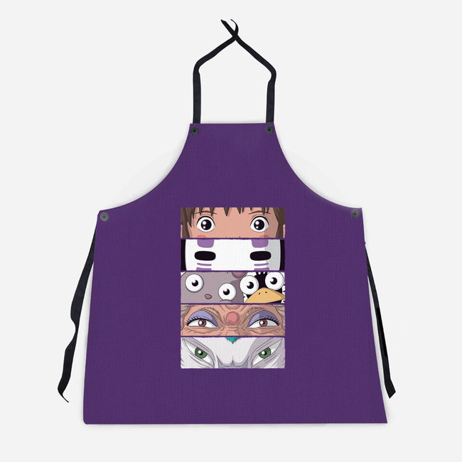 Spirited Eyes-unisex kitchen apron-danielmorris1993