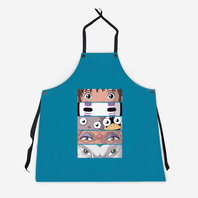 Spirited Eyes-unisex kitchen apron-danielmorris1993