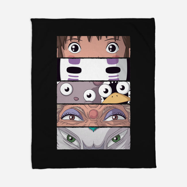 Spirited Eyes-none fleece blanket-danielmorris1993