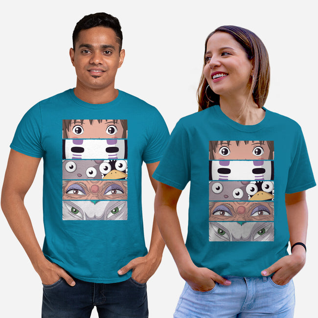 Spirited Eyes-unisex basic tee-danielmorris1993