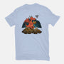 Book Cave-mens basic tee-spiritgreen