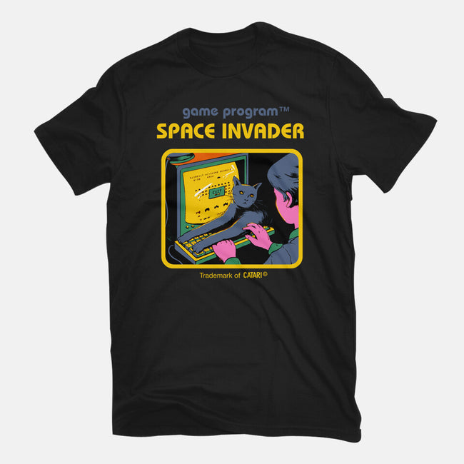 Space Invader-mens premium tee-Mathiole