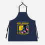 Space Invader-unisex kitchen apron-Mathiole