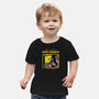 Space Invader-baby basic tee-Mathiole