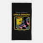 Space Invader-none beach towel-Mathiole