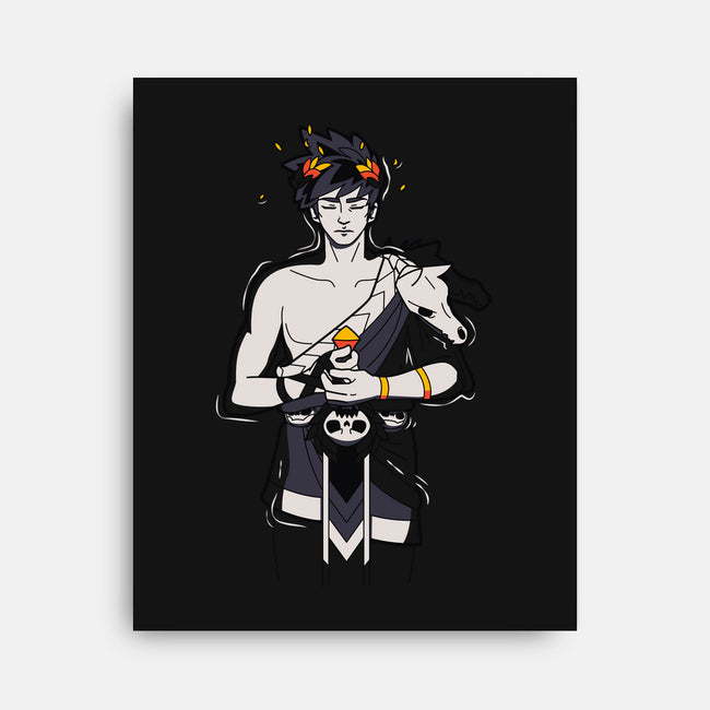 Pool Of Styx-none stretched canvas-Domii