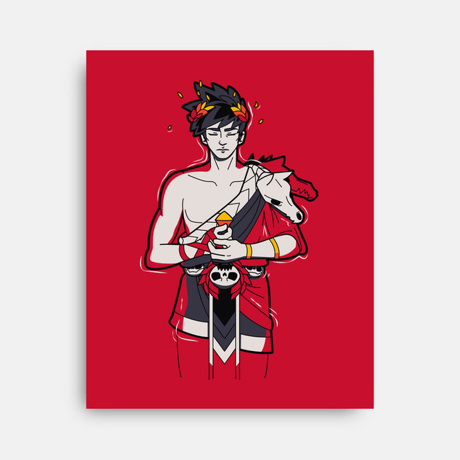 Pool Of Styx-none stretched canvas-Domii