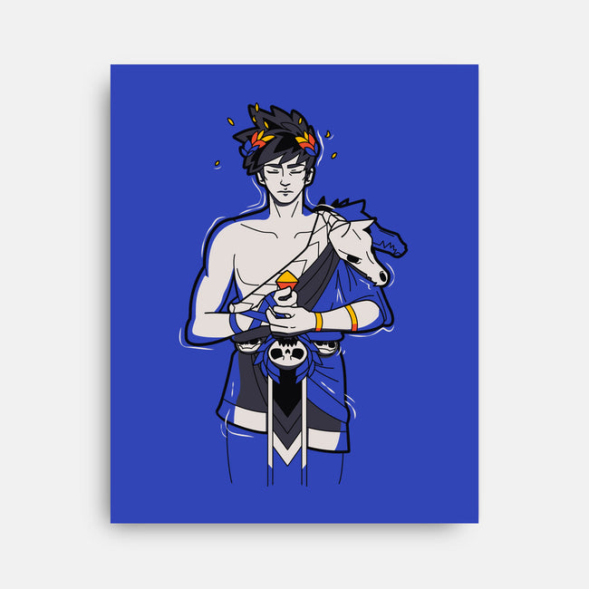 Pool Of Styx-none stretched canvas-Domii