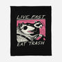 Fast Trash Life-none fleece blanket-vp021