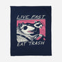 Fast Trash Life-none fleece blanket-vp021
