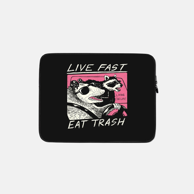 Fast Trash Life-none zippered laptop sleeve-vp021