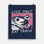 Fast Trash Life-none matte poster-vp021