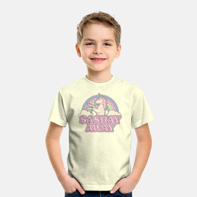 Sashay Away-youth basic tee-Thiago Correa