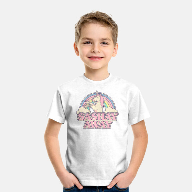 Sashay Away-youth basic tee-Thiago Correa