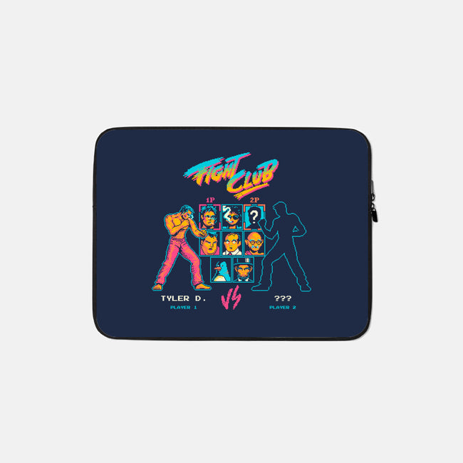 Ready, Fight-none zippered laptop sleeve-Mathiole