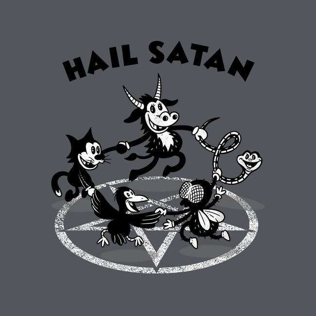 Hail Satan-none glossy sticker-Paul Simic