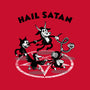 Hail Satan-mens heavyweight tee-Paul Simic