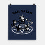 Hail Satan-none matte poster-Paul Simic