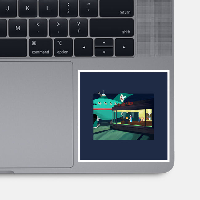 Fun On A Bun-none glossy sticker-SeamusAran