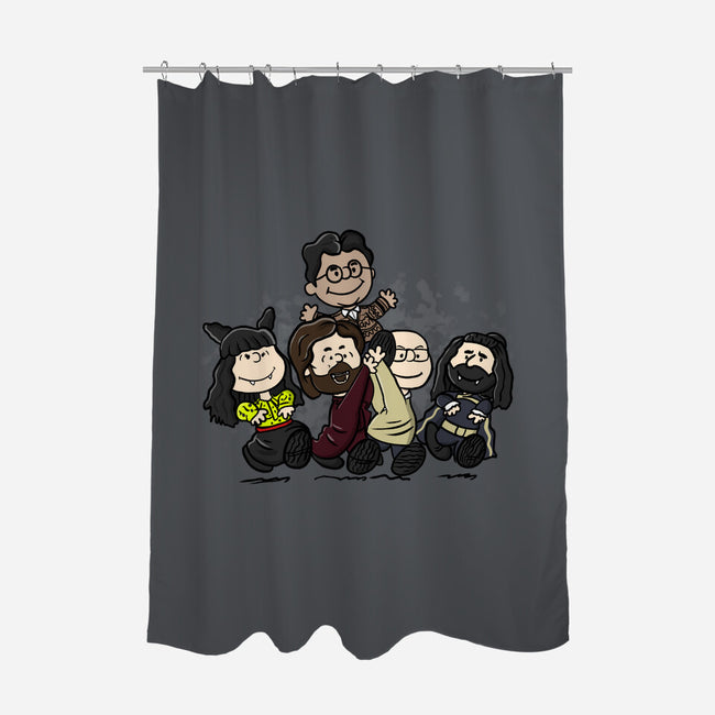 VampNuts-none polyester shower curtain-MarianoSan