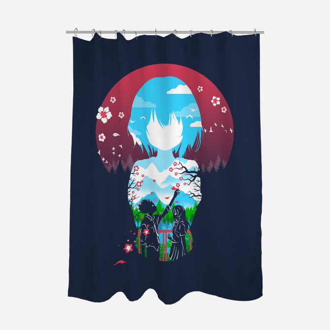 A Silent Love-none polyester shower curtain-constantine2454