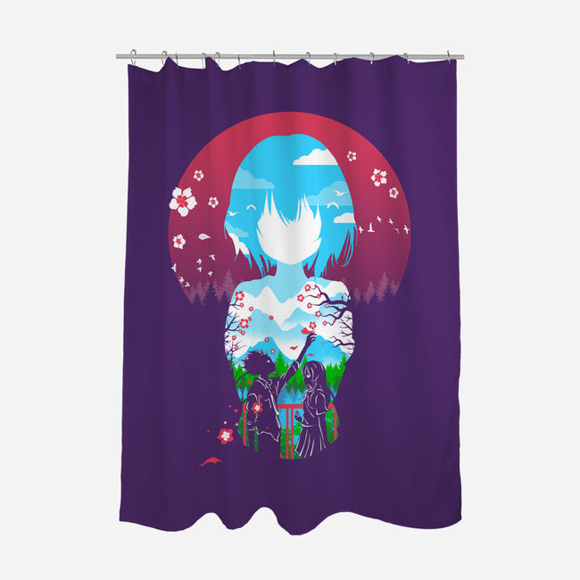 A Silent Love-none polyester shower curtain-constantine2454