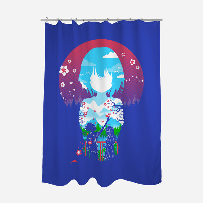 A Silent Love-none polyester shower curtain-constantine2454