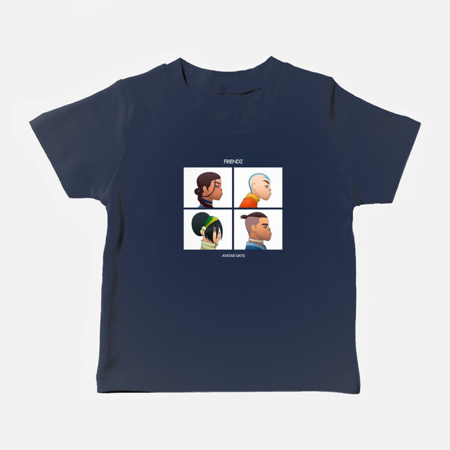 Friendz-baby basic tee-Angel Rotten