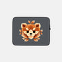 Red Panda Of Leaves-none zippered laptop sleeve-NemiMakeit