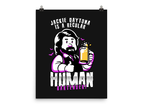 Regular Human Bartender