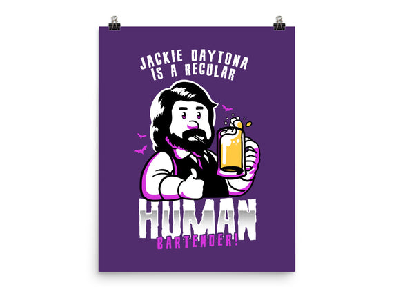 Regular Human Bartender