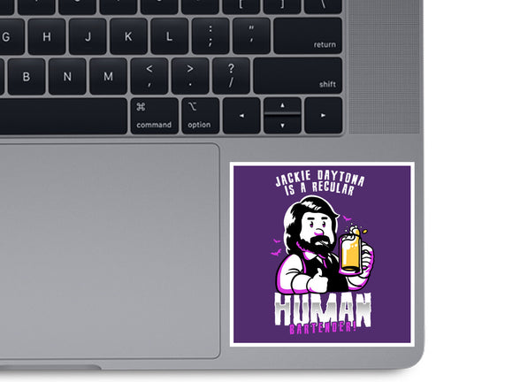 Regular Human Bartender