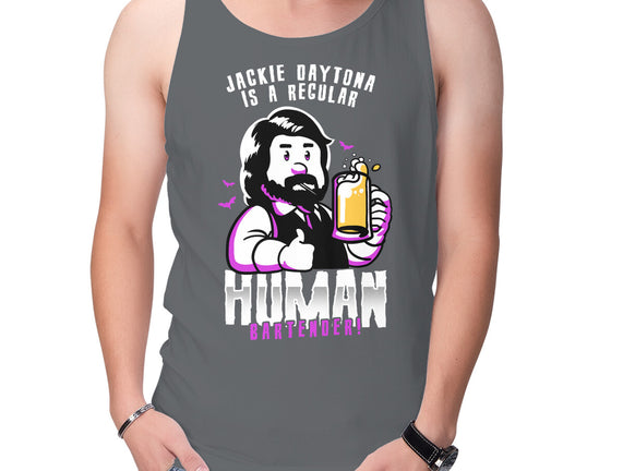 Regular Human Bartender