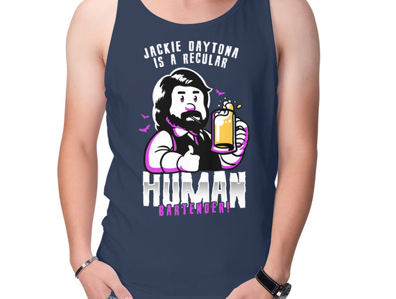 Regular Human Bartender