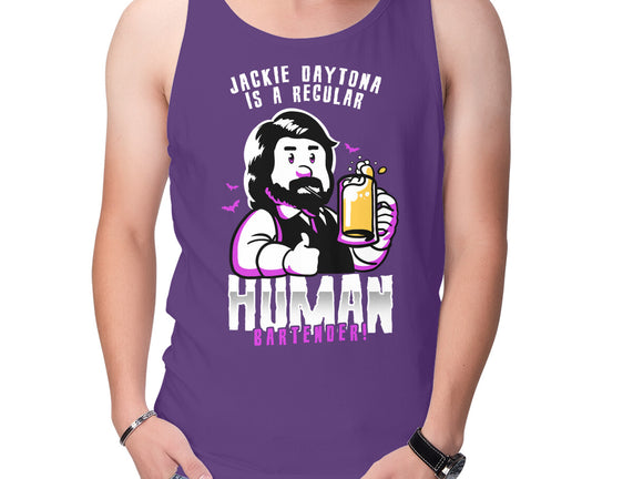 Regular Human Bartender
