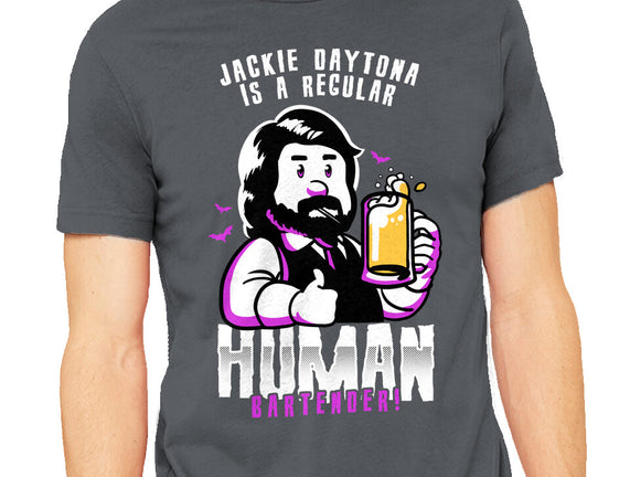 Regular Human Bartender
