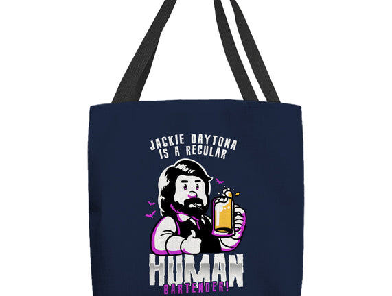 Regular Human Bartender