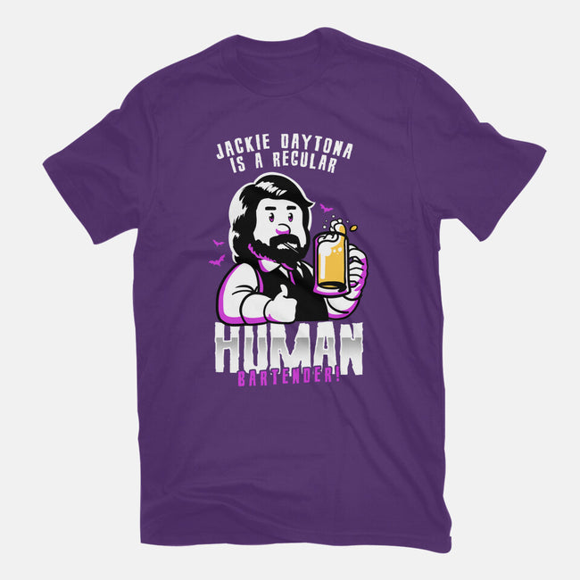 Regular Human Bartender-mens basic tee-estudiofitas