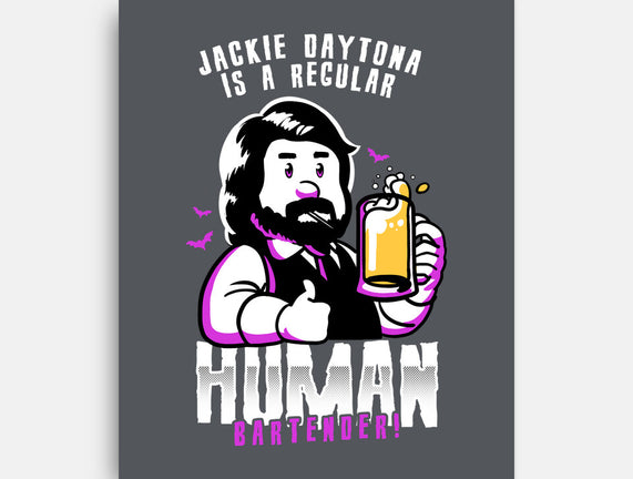 Regular Human Bartender