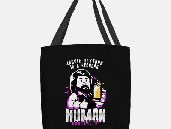 Regular Human Bartender