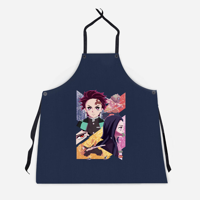Slayer of Demons-unisex kitchen apron-danielmorris1993
