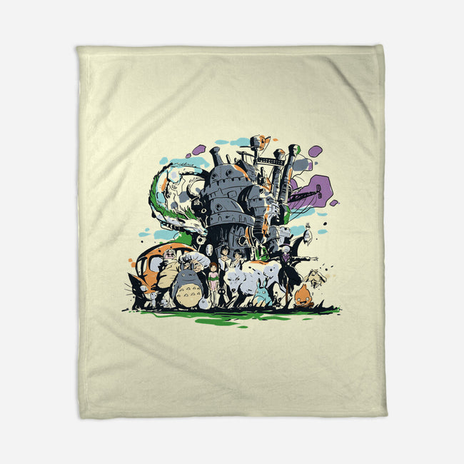 Miyazaki Universe-none fleece blanket-fanfabio