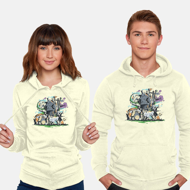 Miyazaki Universe-unisex pullover sweatshirt-fanfabio