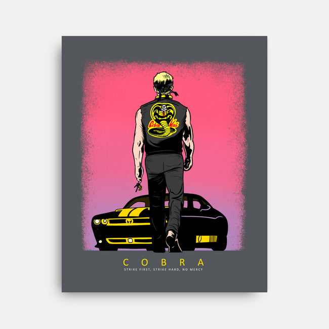 Cobra-none stretched canvas-MarianoSan