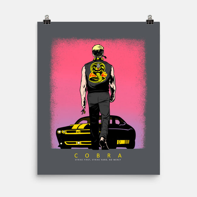 Cobra-none matte poster-MarianoSan