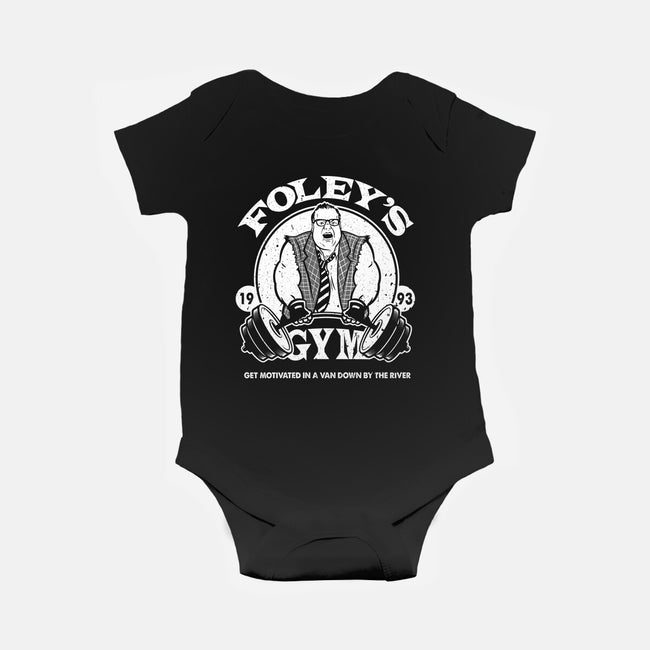 Foley's Gym-baby basic onesie-CoD Designs